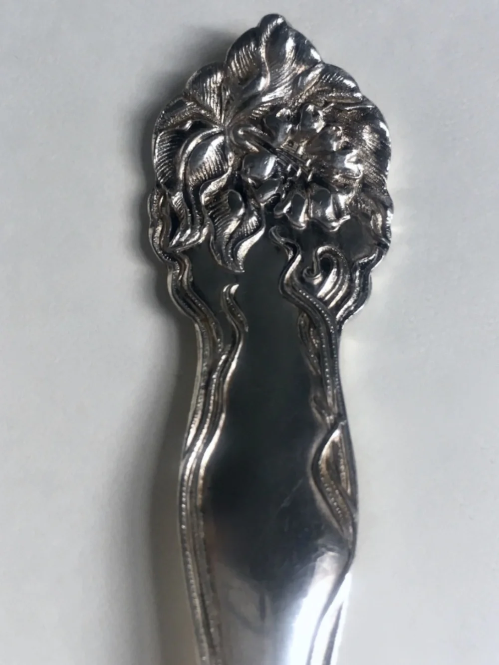 American Silver SP Co. Silver Berry Spoon, C. 1900